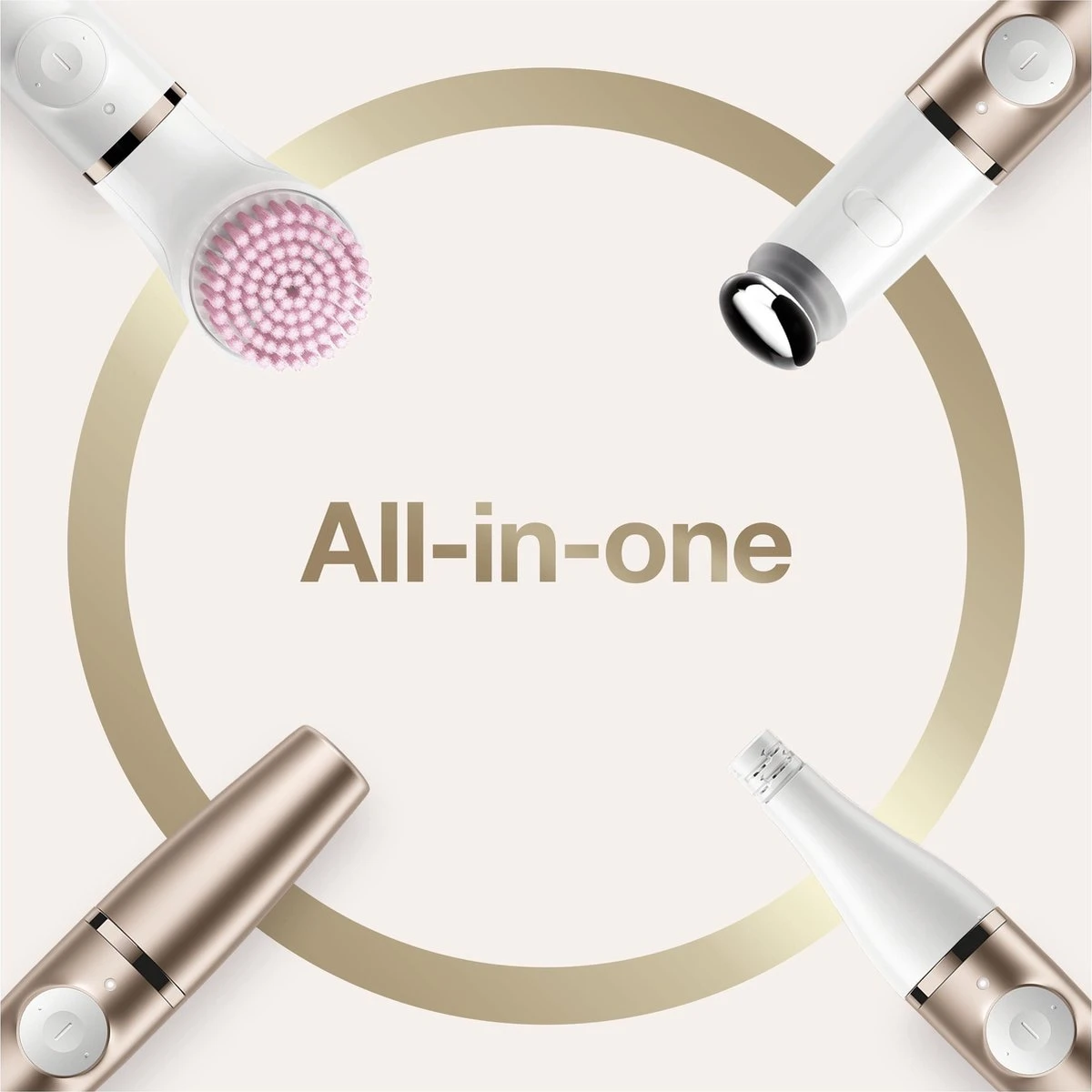 Braun FaceSpa Pro 921 - Gezichtsepilator - Brons - Met 3 Extra’s 5 Braun FaceSpa Pro 921 - Gezichtsepilator - Brons - Met 3 Extra’s - Afbeelding 3