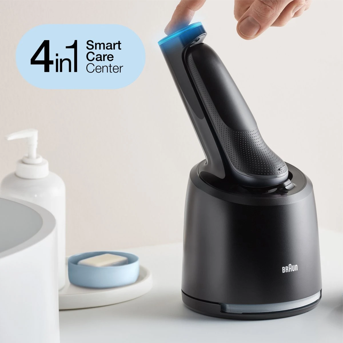 Braun Series 6 61-N7000cc - Elektrisch Scheerapparaat Mannen - Met SmartCare Center - Grijs - Afbeelding 5