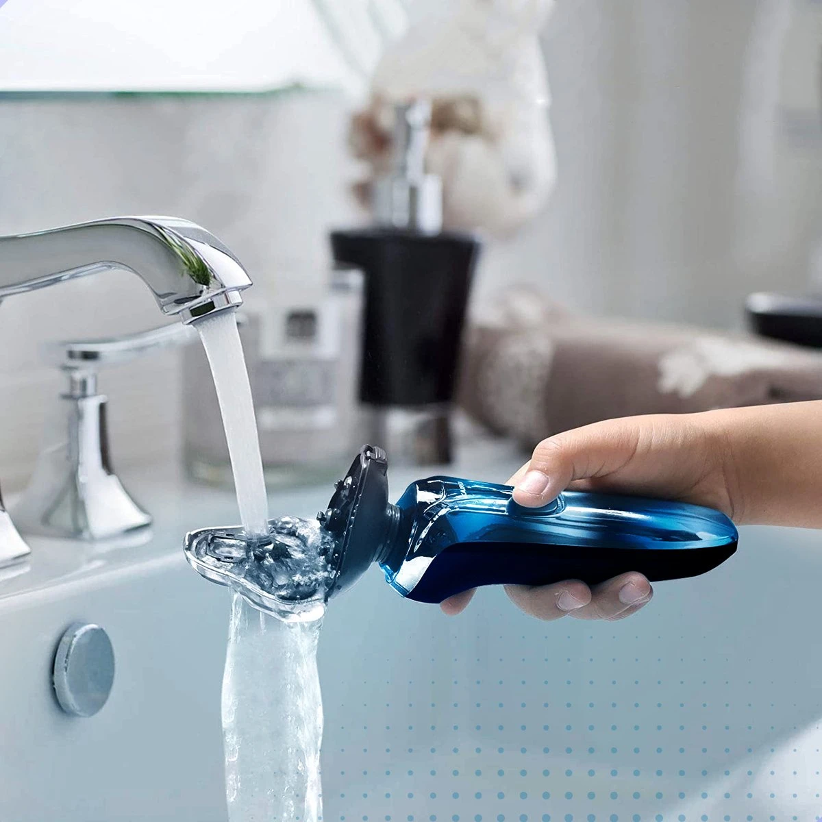 AG210 Scheerapparaat - Nat En Droog - Mannen - Scheerapparaten - Trimmer - Scheren - Draadloos - Tondeuse - Elektrisch Shaver - Baardtrimmer 9 AG210 Scheerapparaat - Nat En Droog - Mannen - Scheerapparaten - Trimmer - Scheren - Draadloos - Tondeuse - Elektrisch Shaver - Baardtrimmer - Afbeelding 7