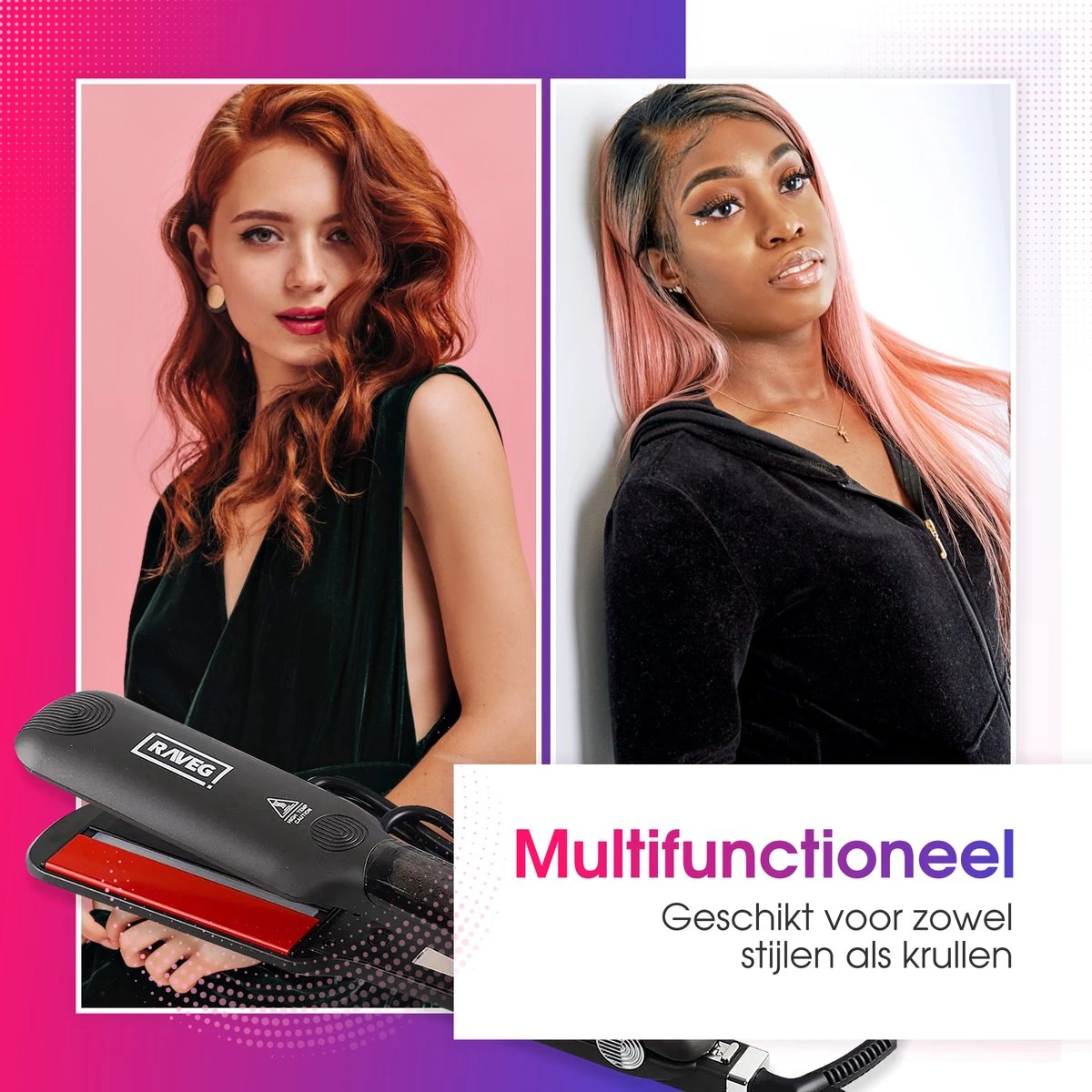 Stoom Stijltang Steampod 3.0 - RAVEG 7 Stoom Stijltang Steampod 3.0 - RAVEG - Afbeelding 5