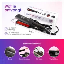 Stoom Stijltang Steampod 3.0 - RAVEG 18 Stoom Stijltang Steampod 3.0 - RAVEG -BaByliss Verkoopwinkel 1200x1200 2951