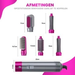 Airwrap Krultang - Krultang 5 In 1 - Föhnborstel - 5 In 1 Multi Styler - Haardroger Met Borstel - Zwart 17 Airwrap Krultang - Krultang 5 In 1 - Föhnborstel - 5 In 1 Multi Styler - Haardroger Met Borstel - Zwart -BaByliss Verkoopwinkel 1200x1200 2984