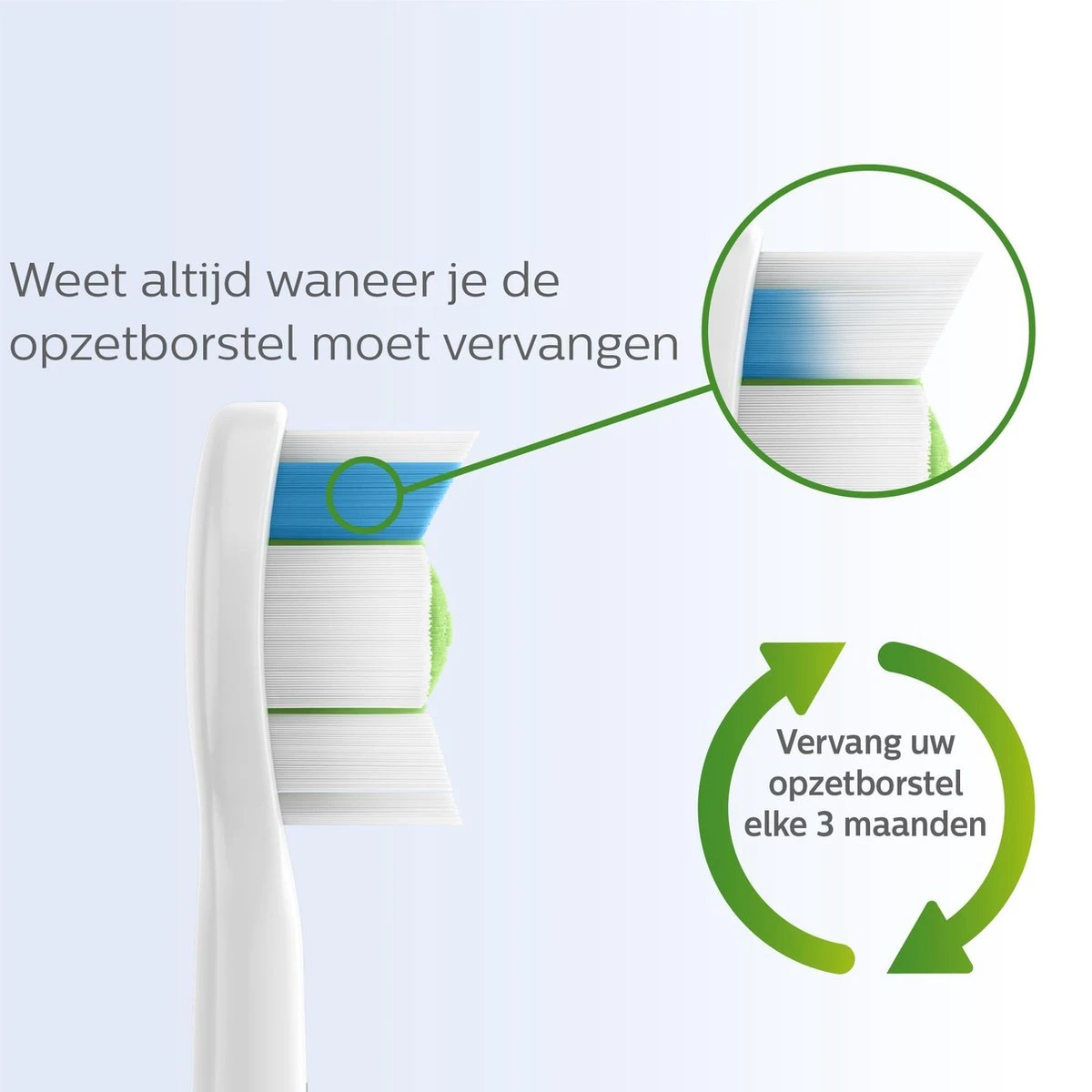 Philips Sonicare W2 Optimal White HX6068/13 - Opzetborstels - 8 Stuks - Afbeelding 6