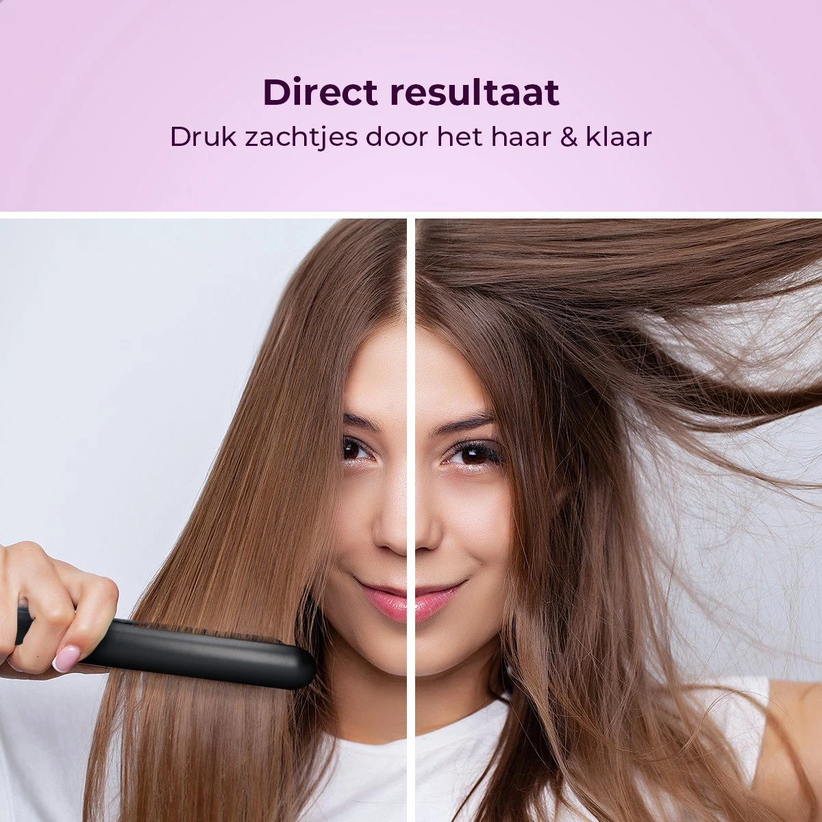 Jocam - Stijltang En Krultang - Keramische Coating - Automatische Temperatuur - Zwart - Afbeelding 2