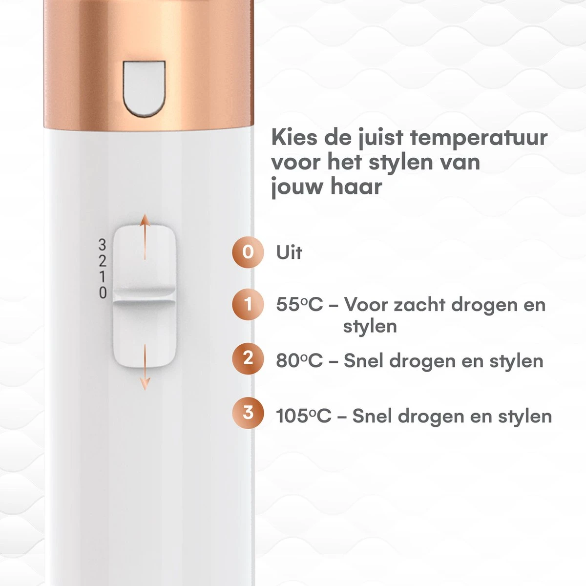 Bolt Electronics® Airwrap Krultang - Krultangen - Föhnborstel - 5 In 1 Multi Styler - Wit - TikTok - Nieuwste Versie 3.0 Maart 2023 Edition 4 Bolt Electronics® Airwrap Krultang - Krultangen - Föhnborstel - 5 In 1 Multi Styler - Wit - TikTok - Nieuwste Versie 3.0 Maart 2023 Edition - Afbeelding 2