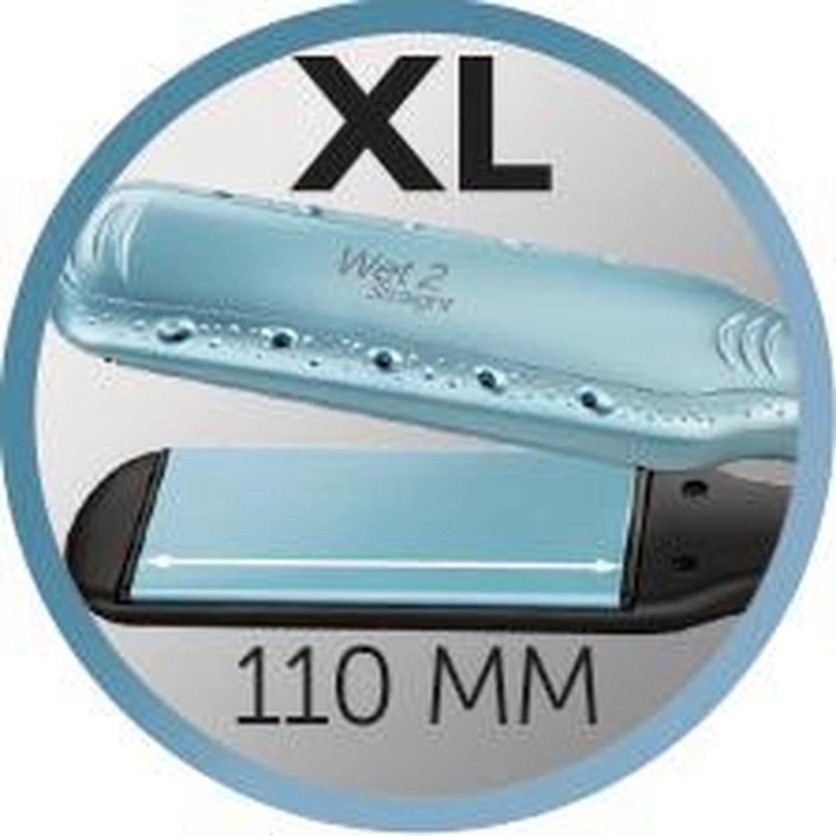 Remington S7350 Wet2Straight Wide Plate - Stijltang - Afbeelding 4