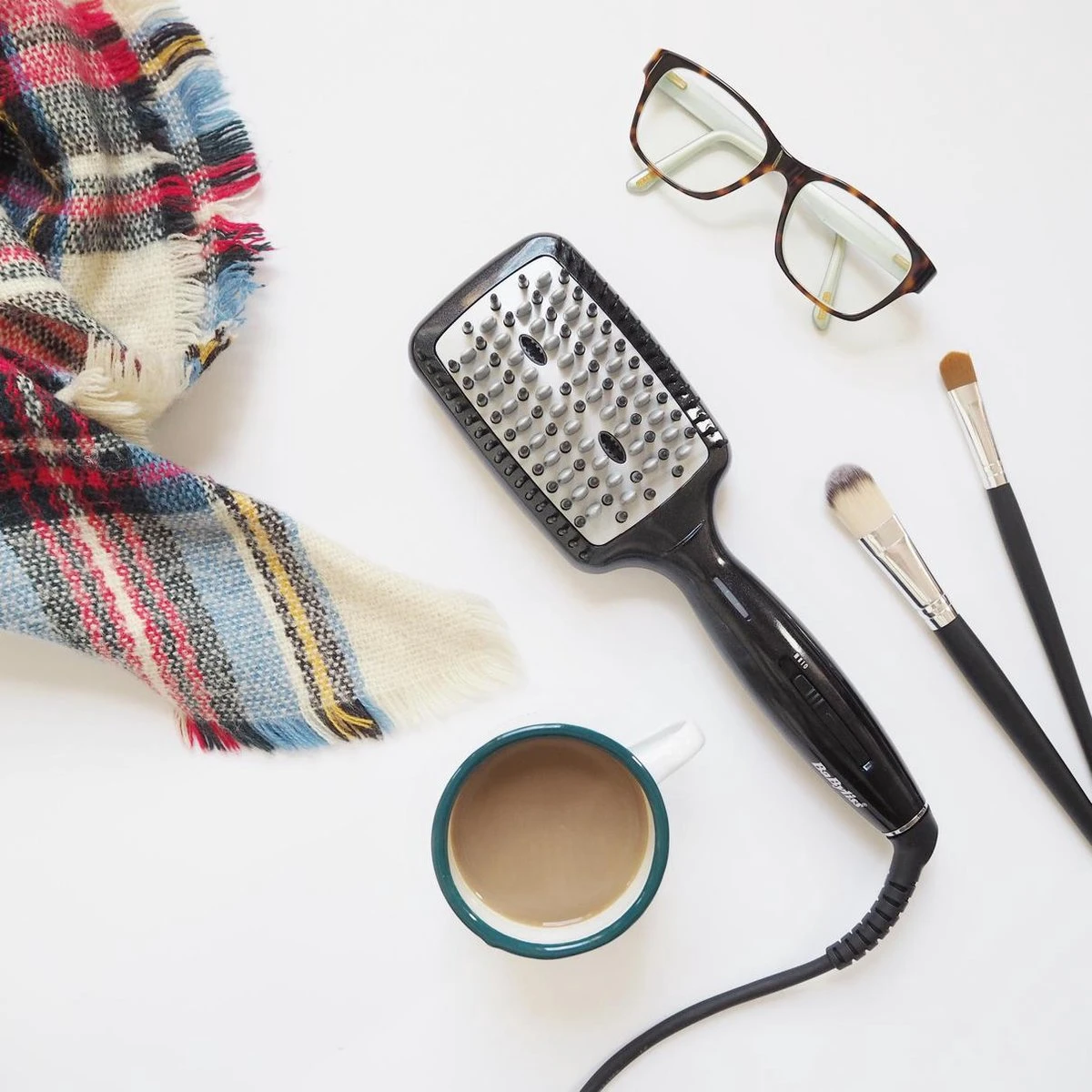 BaByliss Smoothing Heated Brush Stijlborstel HSB101E - 3 Temperatuurinstellingen - 1,95m Meedraaiend Snoer - Afbeelding 6