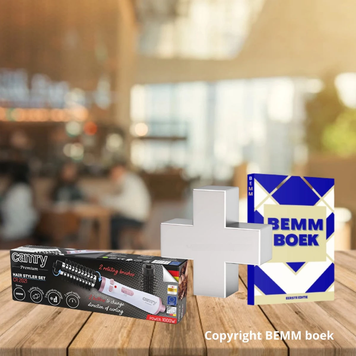 Fohnborstel - Fohnborstel Roterend - 2 Opzetstukken - Temperatuurregeling - Keramisch - Afbeelding 13