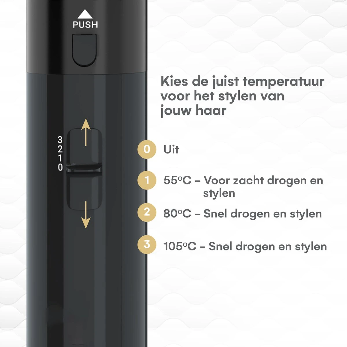 Bolt Electronics® Airwrap Krultang - Krultangen - Föhnborstel - 5 In 1 Multi Styler - Zwart - TikTok - Nieuwste Versie 3.0 Maart 2023 Edition - Afbeelding 8