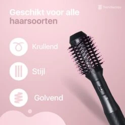 Trendwares Föhnborstel 3 In 1 - Magic Brush Voor Krullen / Kort / Lang & Stijl Haar – Krulborstel - Föhn – Stijltang – Krultang – Föhnborstel Rond – Zwart/Roze 17 Trendwares Föhnborstel 3 In 1 - Magic Brush Voor Krullen / Kort / Lang & Stijl Haar – Krulborstel - Föhn – Stijltang – Krultang – Föhnborstel Rond – Zwart/Roze -BaByliss Verkoopwinkel 1200x1200 3745