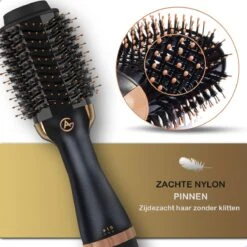 AG110 Luxe 3-in-1 Fohnborstel - Goud - Keramische Fohnborstels - Inclusief Travelbag, 12 Kleefrollen & 12 Haarclips - Ronde Borstel - 1000w - Krulborstel - Magic Brush - Lang/Kort/Stijl/Krullen Zwart 24 AG110 Luxe 3-in-1 Fohnborstel - Goud - Keramische Fohnborstels - Inclusief Travelbag, 12 Kleefrollen & 12 Haarclips - Ronde Borstel - 1000w - Krulborstel - Magic Brush - Lang/Kort/Stijl/Krullen Zwart -BaByliss Verkoopwinkel 1200x1200 3784