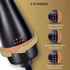AG110 Luxe 3-in-1 Fohnborstel - Goud - Keramische Fohnborstels - Inclusief Travelbag, 12 Kleefrollen & 12 Haarclips - Ronde Borstel - 1000w - Krulborstel - Magic Brush - Lang/Kort/Stijl/Krullen Zwart 31 AG110 Luxe 3-in-1 Fohnborstel - Goud - Keramische Fohnborstels - Inclusief Travelbag, 12 Kleefrollen & 12 Haarclips - Ronde Borstel - 1000w - Krulborstel - Magic Brush - Lang/Kort/Stijl/Krullen Zwart -BaByliss Verkoopwinkel 1200x1200 3788