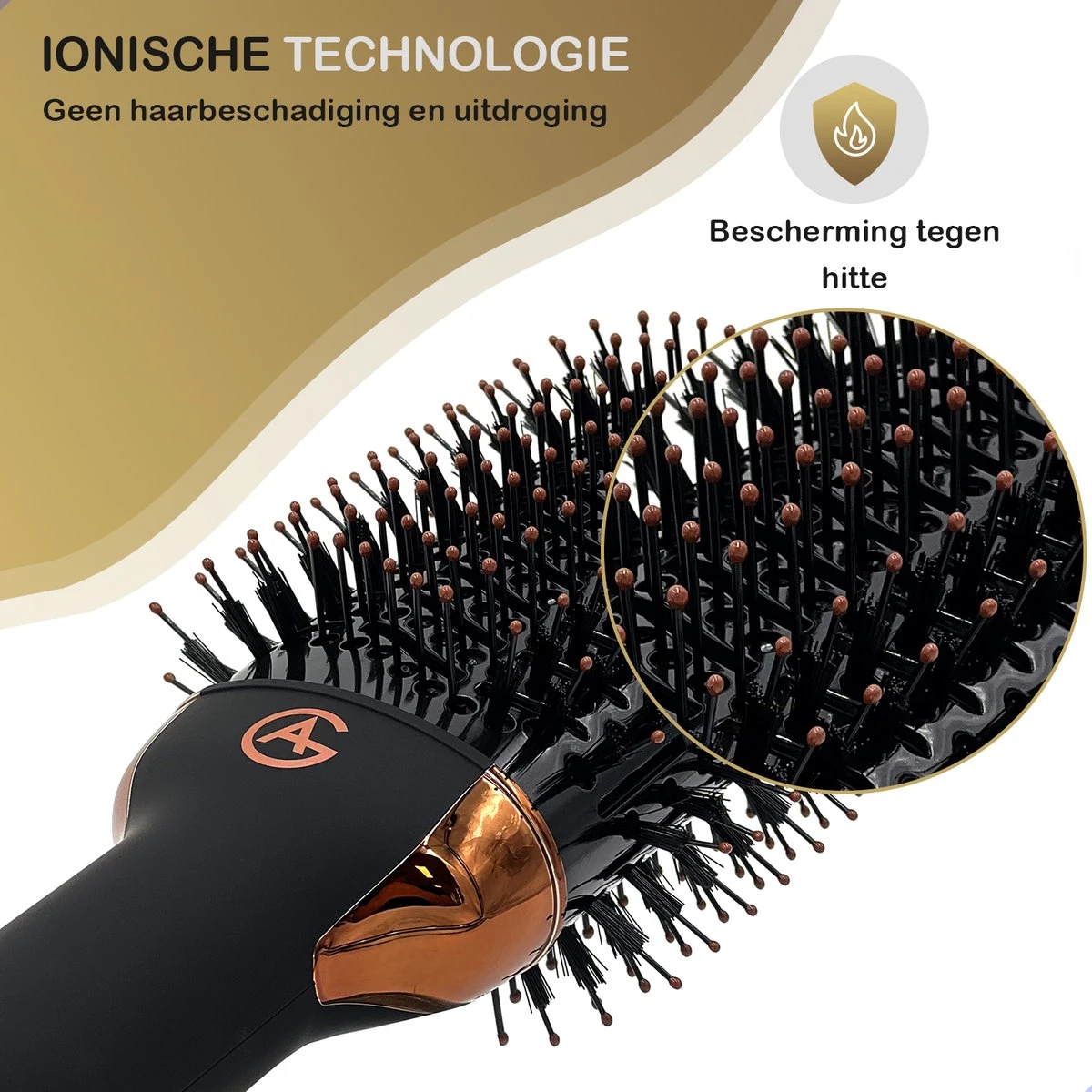 AG110 Luxe 3-in-1 Fohnborstel - Goud - Keramische Fohnborstels - Inclusief Travelbag, 12 Kleefrollen & 12 Haarclips - Ronde Borstel - 1000w - Krulborstel - Magic Brush - Lang/Kort/Stijl/Krullen Zwart 16 AG110 Luxe 3-in-1 Fohnborstel - Goud - Keramische Fohnborstels - Inclusief Travelbag, 12 Kleefrollen & 12 Haarclips - Ronde Borstel - 1000w - Krulborstel - Magic Brush - Lang/Kort/Stijl/Krullen Zwart - Afbeelding 14