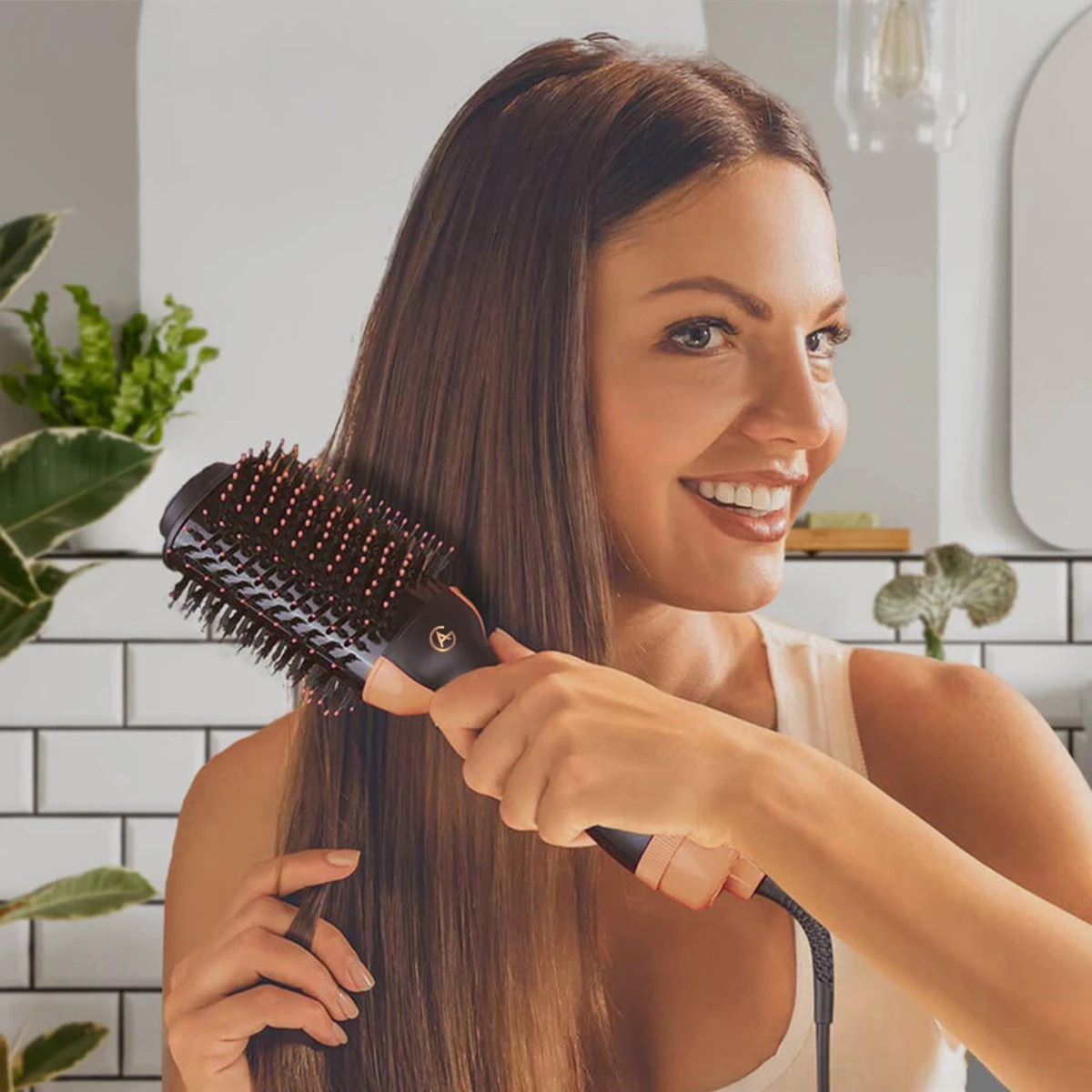 AG110 Luxe 3-in-1 Fohnborstel - Goud - Keramische Fohnborstels - Inclusief Travelbag, 12 Kleefrollen & 12 Haarclips - Ronde Borstel - 1000w - Krulborstel - Magic Brush - Lang/Kort/Stijl/Krullen Zwart 18 AG110 Luxe 3-in-1 Fohnborstel - Goud - Keramische Fohnborstels - Inclusief Travelbag, 12 Kleefrollen & 12 Haarclips - Ronde Borstel - 1000w - Krulborstel - Magic Brush - Lang/Kort/Stijl/Krullen Zwart - Afbeelding 16