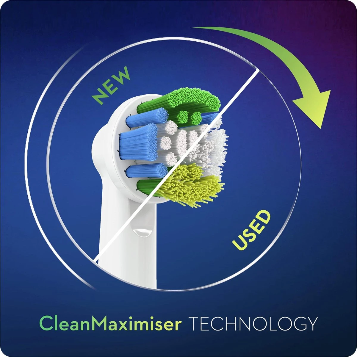 Oral B Oral-B Precision Clean - Met CleanMaximiser-technologie - Opzetborstels - 2 Stuks 5 Oral B Oral-B Precision Clean - Met CleanMaximiser-technologie - Opzetborstels - 2 Stuks - Afbeelding 3