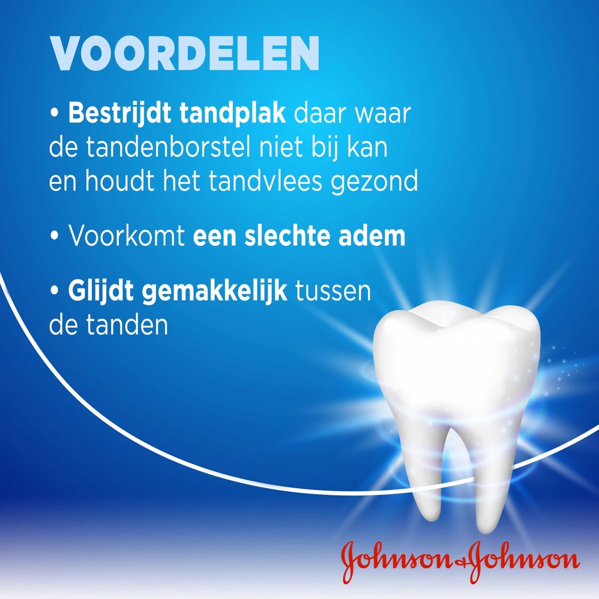 Johnson & Johnson Reach Dental Waxed Floss Flosdraad- 200 M - Flosdraad 8 Johnson & Johnson Reach Dental Waxed Floss Flosdraad- 200 M - Flosdraad - Afbeelding 6