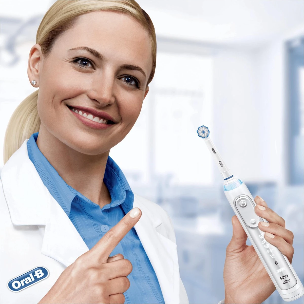 Oral B Oral-B Sensitive Clean - Met CleanMaximiser-technologie - Opzetborstels - 2 Stuks - Afbeelding 4