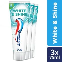 Aquafresh White & Shine - Tandpasta - Voordeelverpakking - 3x75 Ml
