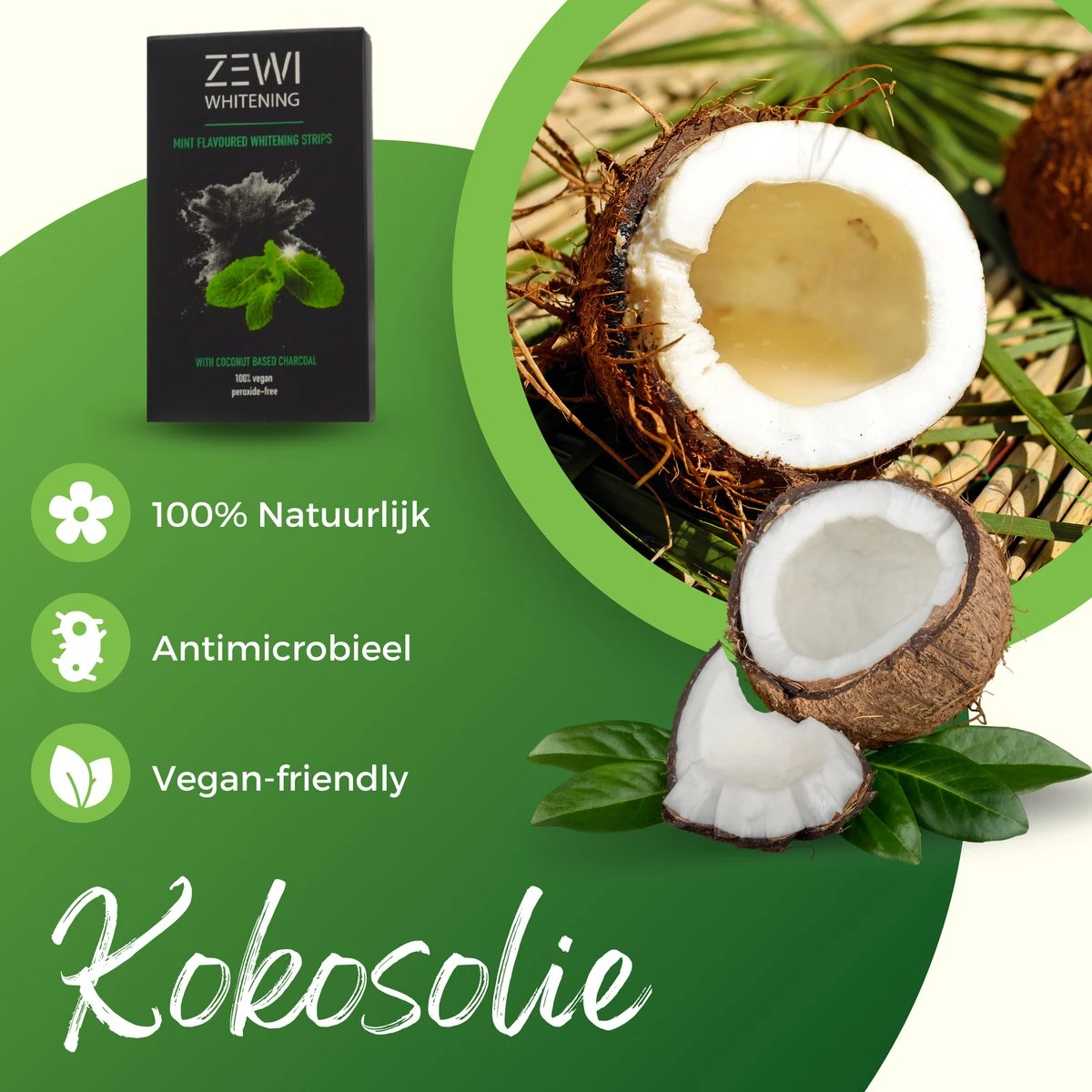 Zewi Professionele Tandenbleek Strips Tandenbleekset Whitening Strips Crest Whitestrips Teeth Kit Tanden Bleken Witte Tanden Zonder Peroxide - 28 Strips - Afbeelding 7