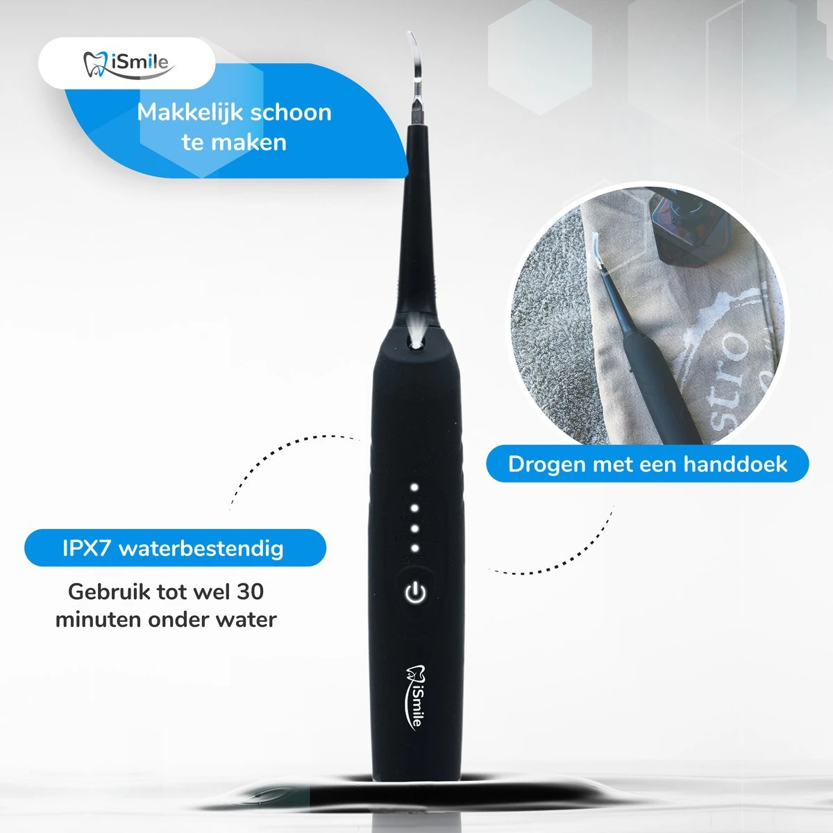 ISmile® - ISM-2199 - Elektrische Tandsteen Verwijderaar Met Sonische Trillingen - Afbeelding 3