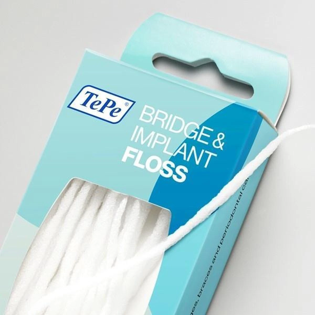 Tepe Floss Bridge & Implant 30 St 10 Tepe Floss Bridge & Implant 30 St - Afbeelding 8