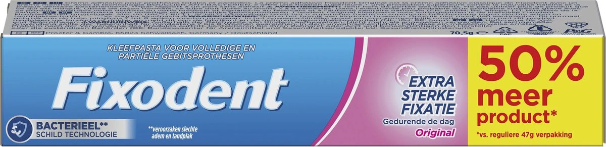 Fixodent Original - Kleefpasta - 70.5 G - Afbeelding 2
