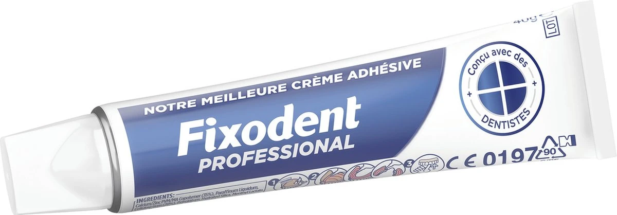 Fixodent Professional - Kleefpasta - 6 X 40g - Voordeelverpakking - Afbeelding 2