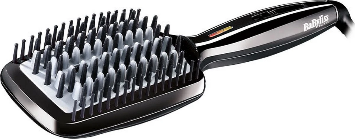 BaByliss Smoothing Heated Brush Stijlborstel HSB101E - 3 Temperatuurinstellingen - 1,95m Meedraaiend Snoer - Afbeelding 12