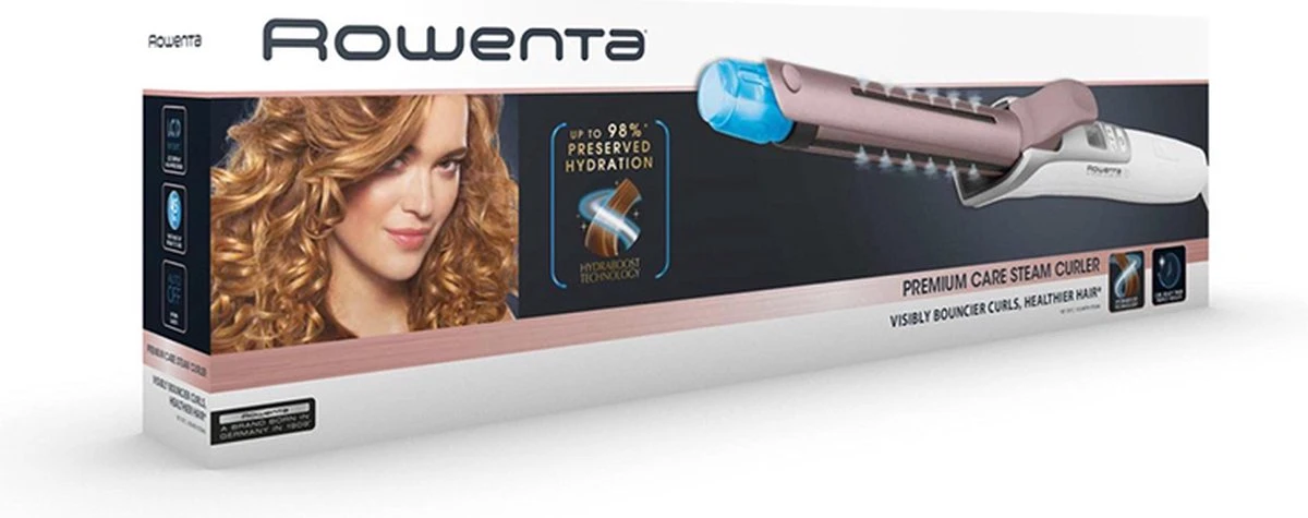 Rowenta Premium Care Steamcurler - CF3810 - Krultang - Veerkrachtige Krullen - Afbeelding 4