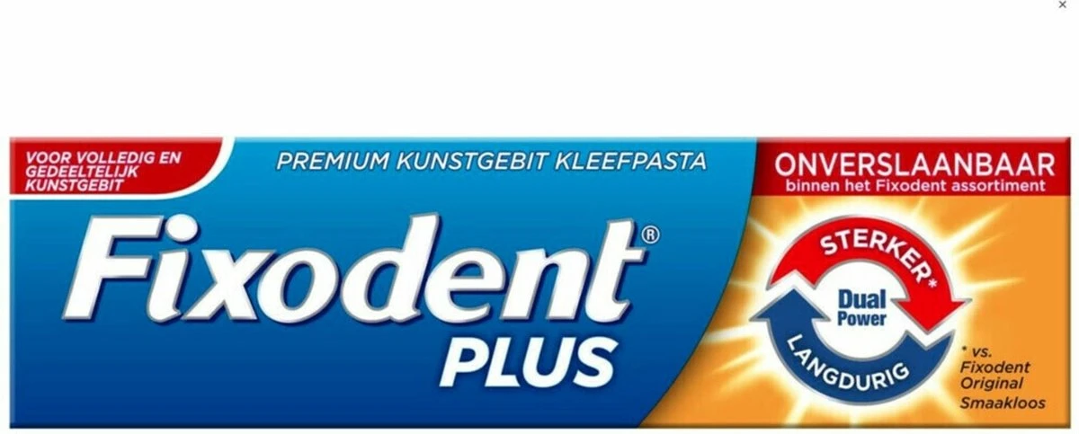 Fixodent Plus - Voordeelverpakking 6x40 G - Kleefpasta - Afbeelding 8