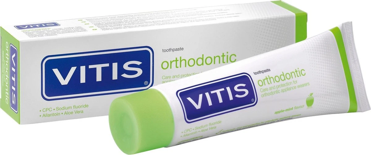 Vitis Orthodontic Tandpasta 4 Pack 3 Vitis Orthodontic Tandpasta 4 Pack