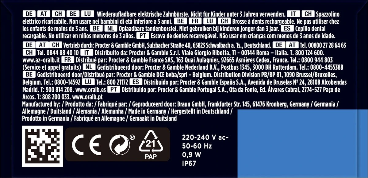 Oral B Oral-B Genius X - Special Editie - Zwart - Elektrische Tandenborstel - 1 Handvat En 1 Opzetborstel 4 Oral B Oral-B Genius X - Special Editie - Zwart - Elektrische Tandenborstel - 1 Handvat En 1 Opzetborstel - Afbeelding 2