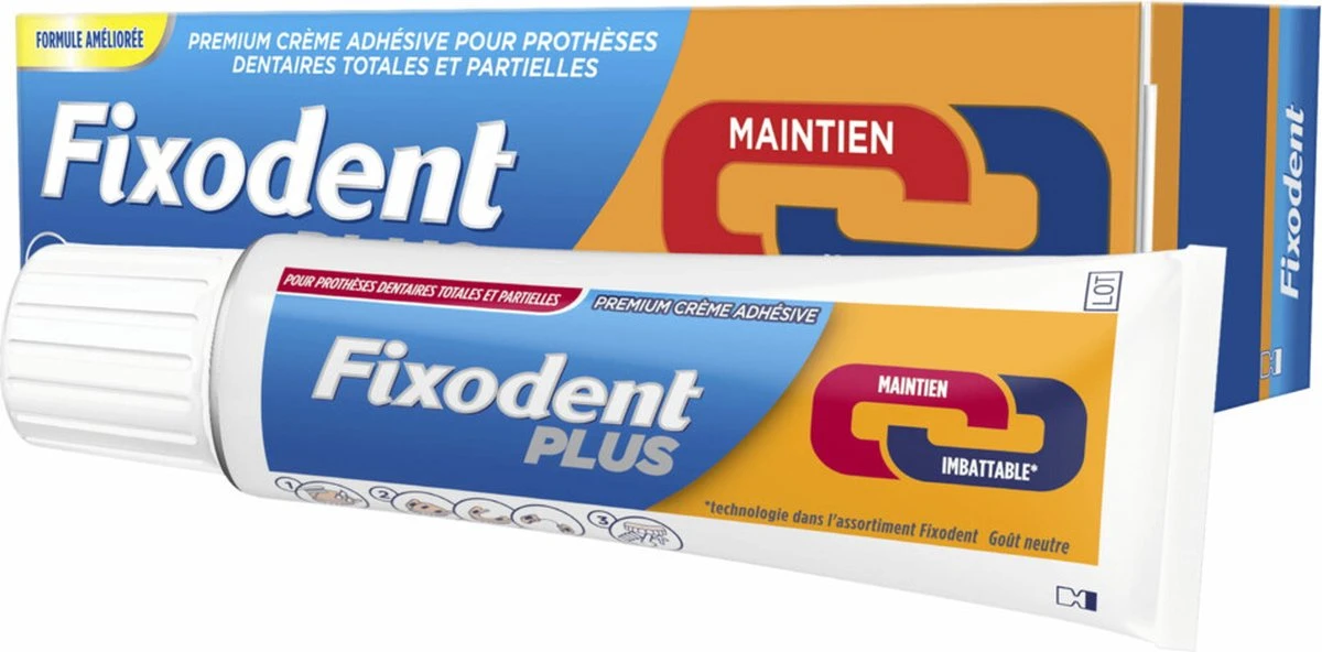 Fixodent Kleefpasta Plus Premium 40 Gr 3 Fixodent Kleefpasta Plus Premium 40 Gr