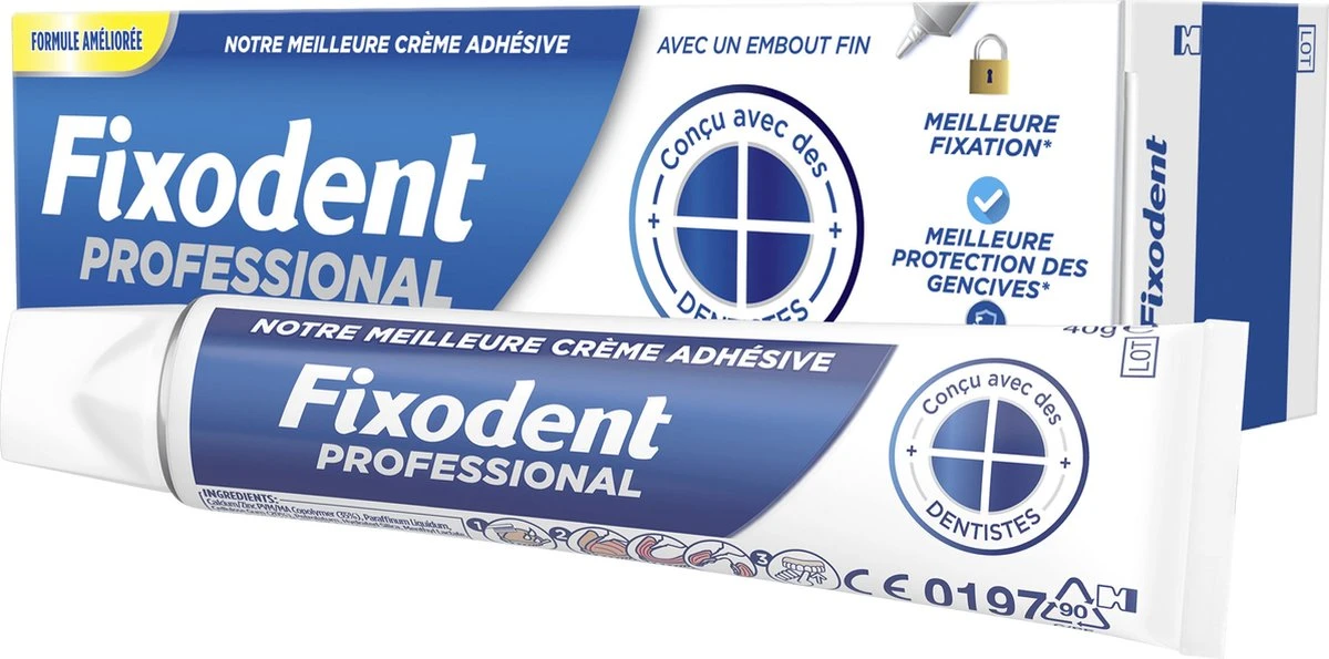 Fixodent Professional - Kleefpasta - 6 X 40g - Voordeelverpakking - Afbeelding 8