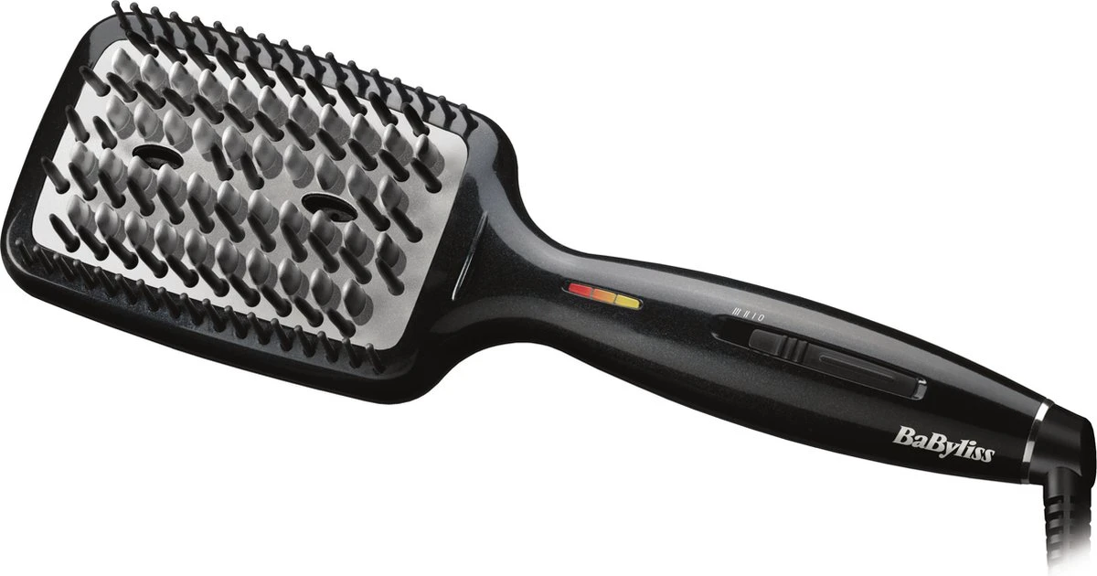 BaByliss Smoothing Heated Brush Stijlborstel HSB101E - 3 Temperatuurinstellingen - 1,95m Meedraaiend Snoer - Afbeelding 14