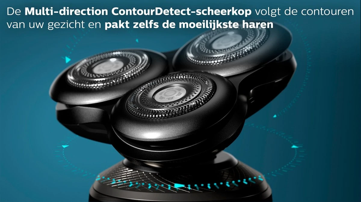 Philips Shaver S9000 Prestige SP9861/16 - Scheerapparaat - Lichtgrijs - Afbeelding 7