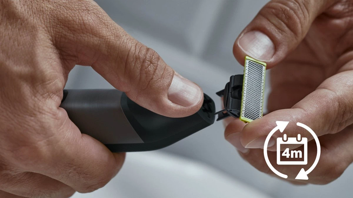 Philips OneBlade QP610/50 - Vervangmesje Voor Gezicht En Lichaam - Afbeelding 17