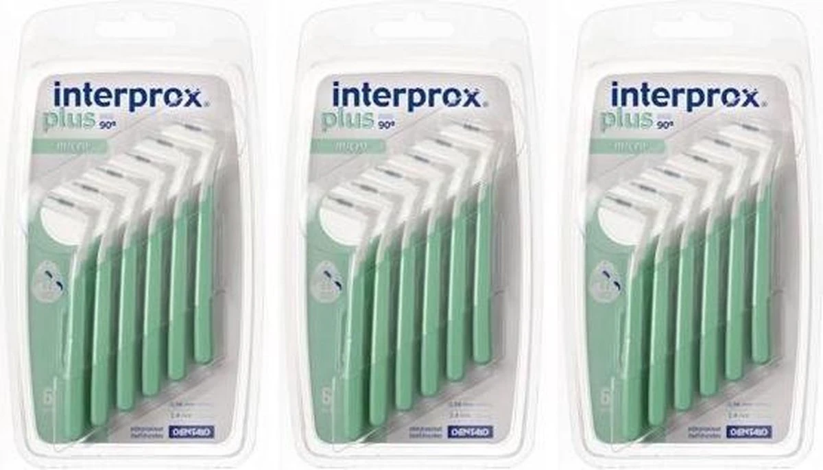 Interprox Plus Micro - 2,4 Mm - 3 X 6 Stuks 3 Interprox Plus Micro - 2,4 Mm - 3 X 6 Stuks