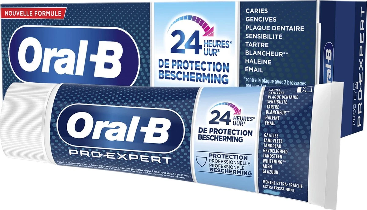 Oral B Oral-B Pro-Expert Professional Protection Tandpasta - Voordeelverpakking 12 X 75ml - Afbeelding 8
