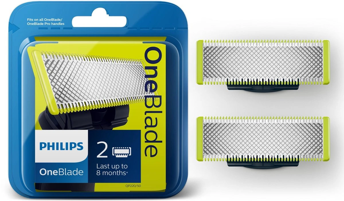 Philips OneBlade Original Blade QP220/50 - Vervangmesjes - 2 Stuks - Afbeelding 10