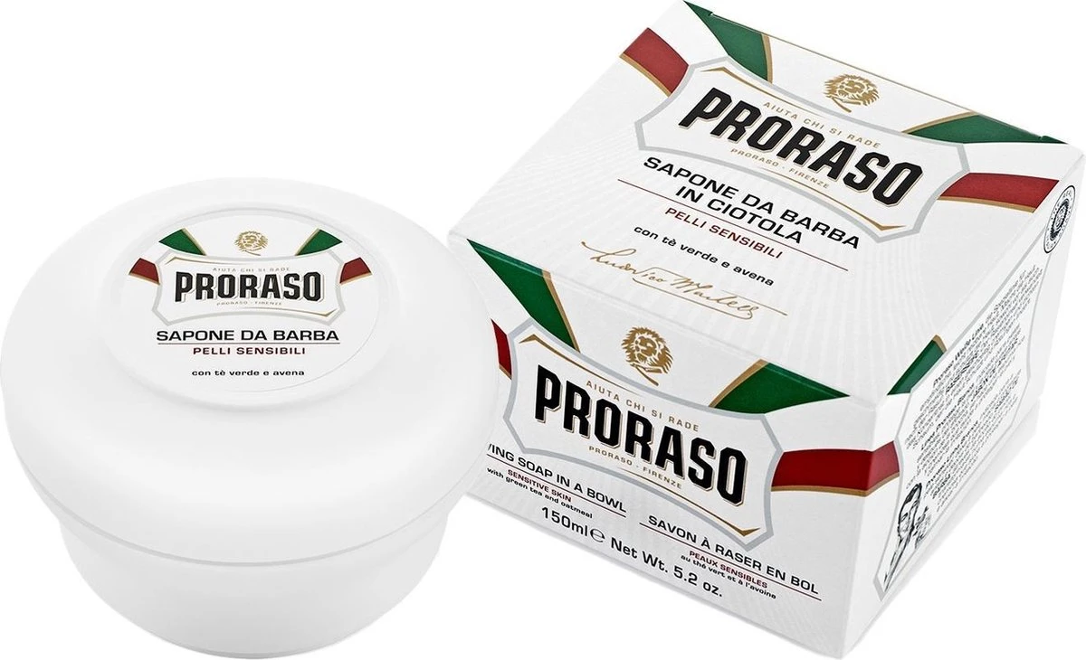 Proraso - White Shaving Soap In A Jar - 150g - Afbeelding 7
