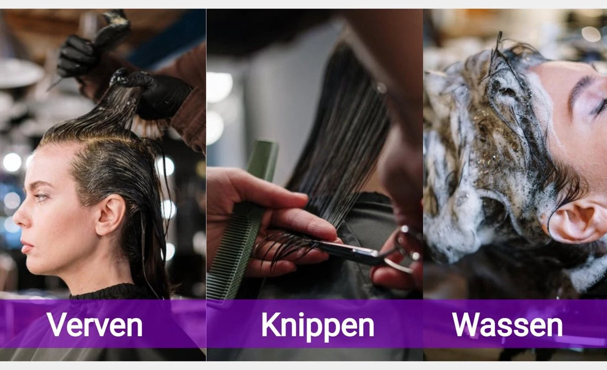 MESC Kappersmantel Kappersschort Kapmantel Kapper Tondeuse Kapperscape - Haar Knippen Thuis Of Salon - Volwassenen & Kinderen - 160 X 140cm - Afbeelding 5