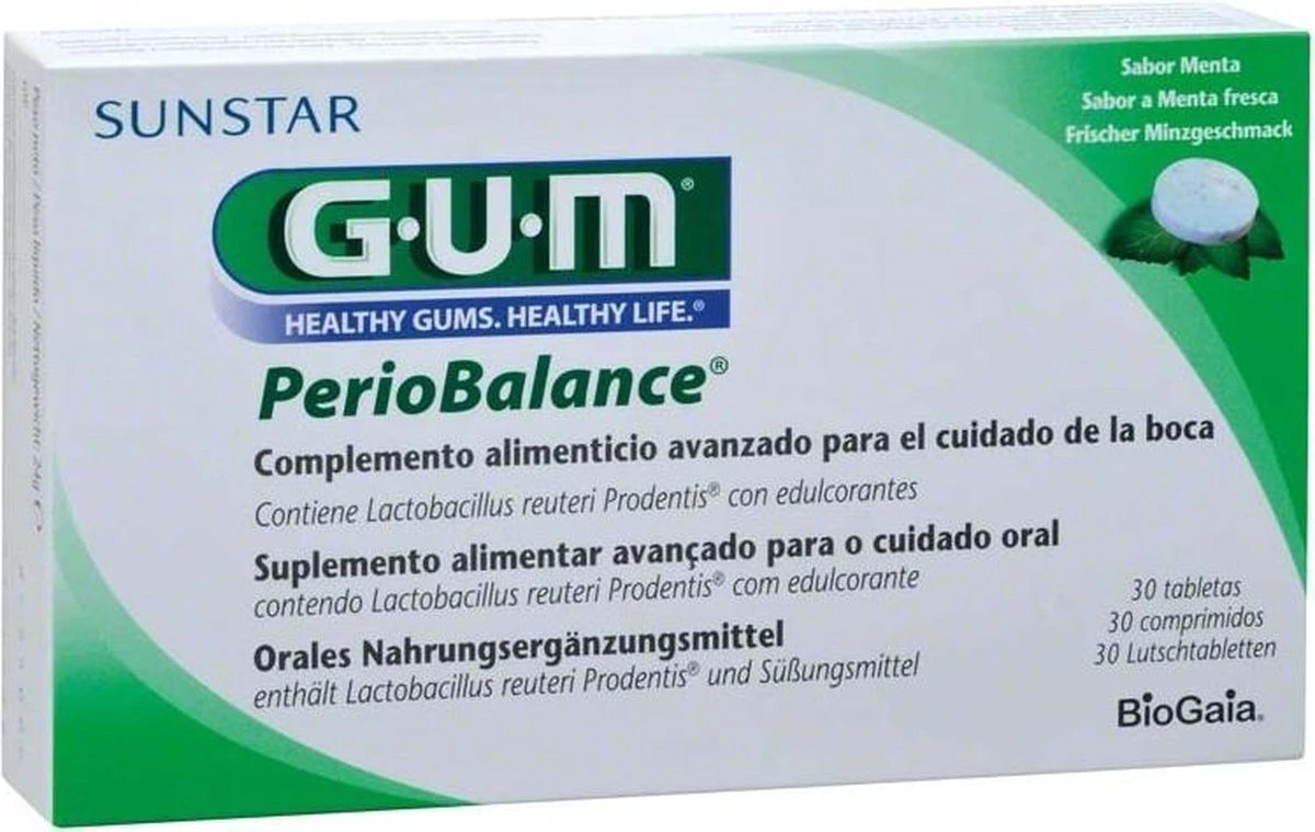 GUMĀ® GUM® PerioBalance® Tabletten | 30 Stuks - Afbeelding 2