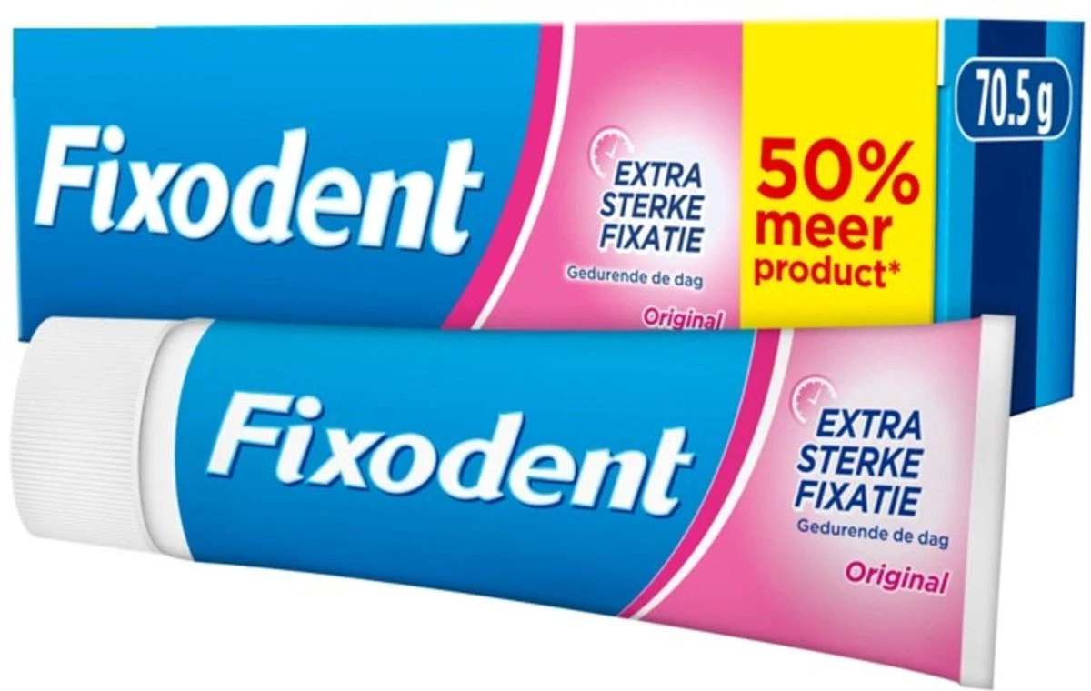 Fixodent Original - Kleefpasta - 70.5 G - Afbeelding 9