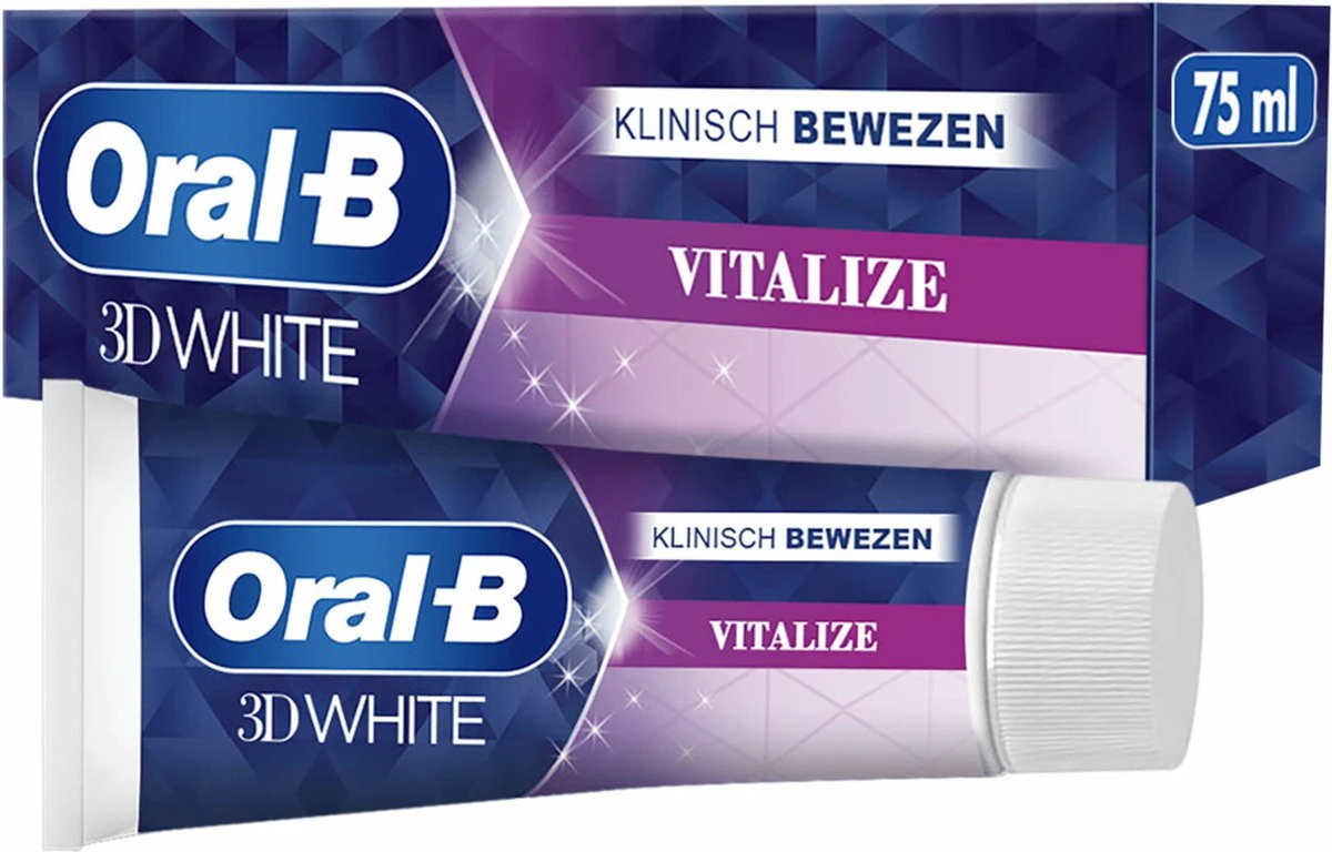 Oral B Oral-B Tandpasta - 3D White Vitalize - 12x 75 Ml