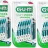 GUM® GUM Soft Picks Advanced Large - 3 X 30 Stuks - Ragers - Voordeelverpakking -BaByliss Verkoopwinkel 1200x774 1