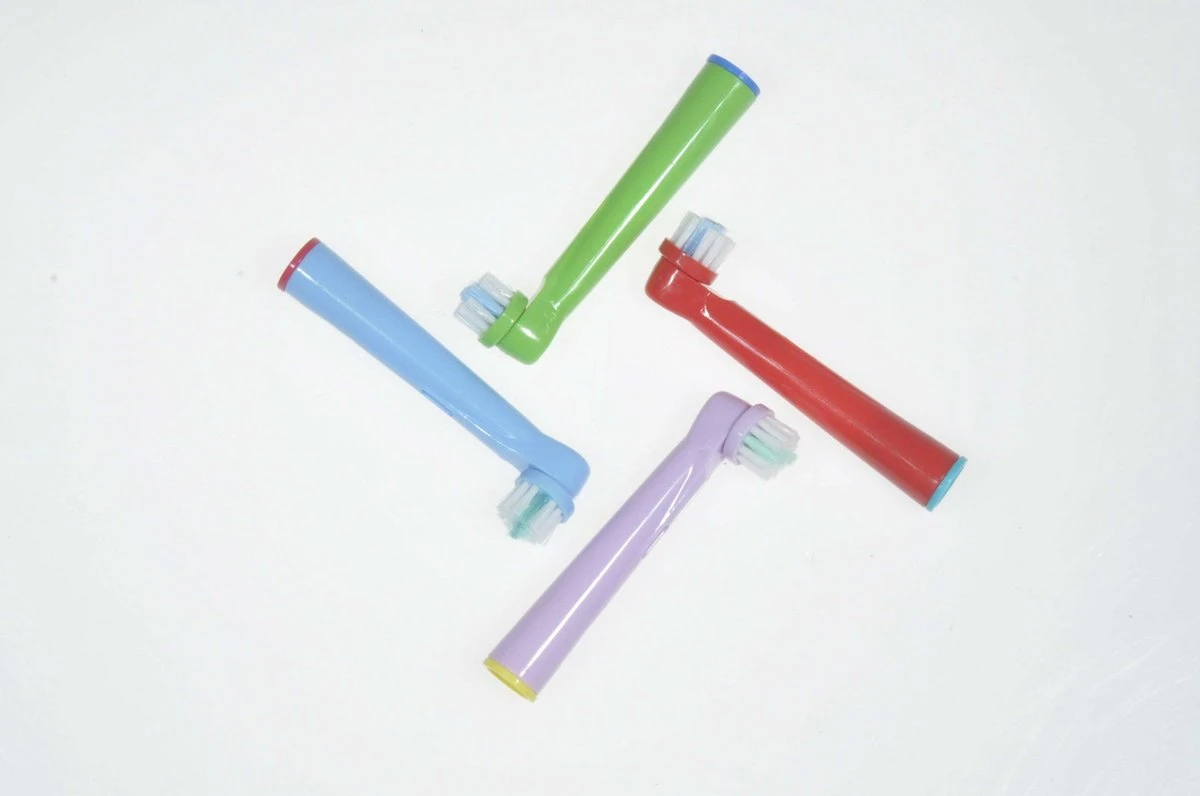 Cosity - Universele Opzetborstels Voor Kinderen - Voor Kids - Geschikt Voor Oral-B - 16 Stuks - Soft - Afbeelding 2