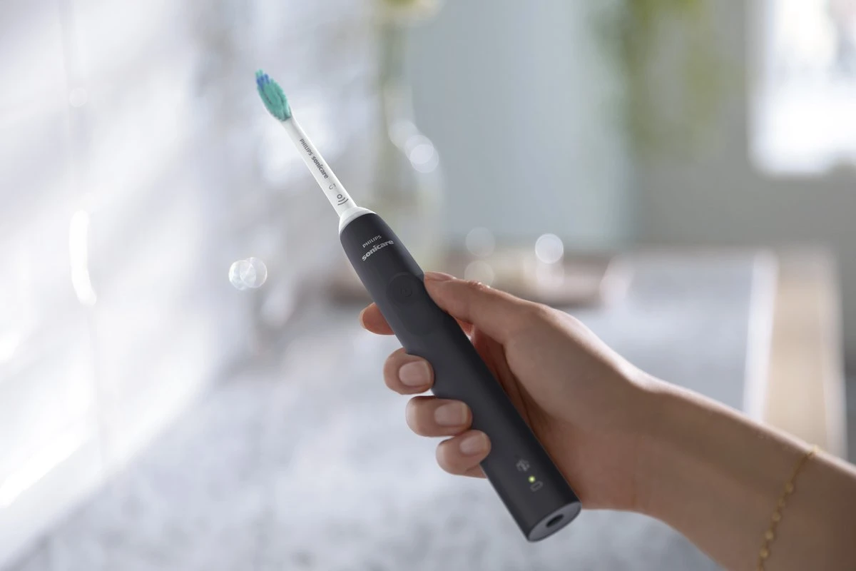 Philips Sonicare Power Elektrische Tandenborstel Series 3100 HX3671/14 Zwart - Afbeelding 9