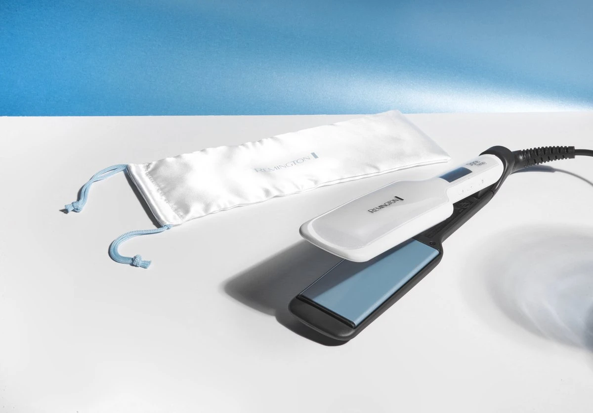 Remington S8550 Shine Therapy Brede Platen Voor Dik En Lang Haar - Stijltang - Afbeelding 3