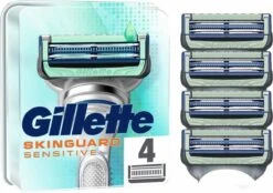 Gillette® Gillette Scheermesjes SkinGuard Sensitive 4 Stuks